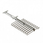 PANTALONERO 11 PERCHAS EXTRACCIÓN TOTAL ACABADO CROMO / GRAFITO