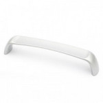 TIRADOR DE MUEBLE ANDYNO. ZAMAK. ALUMINIO RAL 9006. LARGO 138MM