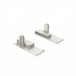 JUEGO FIJACIÓN FRONTAL QUBE PARA VIDRIO H90