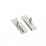 JUEGO FIJACIÓN FRONTAL QUBE PARA VIDRIO H90