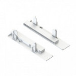 JUEGO FIJACIÓN FRONTAL QUBE PARA VIDRIO H90