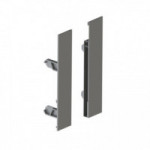 JUEGO FIJACIÓN FRONTAL QUBE PARA VIDRIO H90