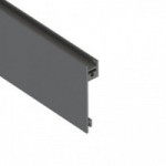 PERFIL METÁLICO QUBE PARA VIDRIO H59