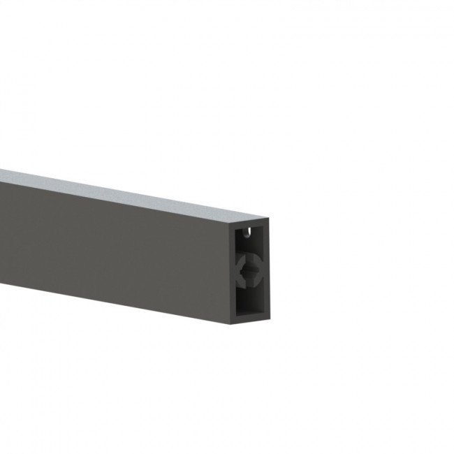 PERFIL TIRADOR QUBE BLANCO 20X10...