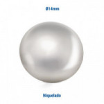 TACHUELA LISA HIERRO ø14