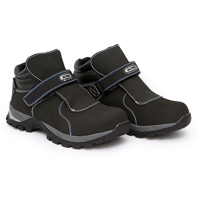 BOTA SOLDADOR SERRAJE S3 VELCRO PUNTERA Y PLANTILLA NO METALICA TALLA 39-47