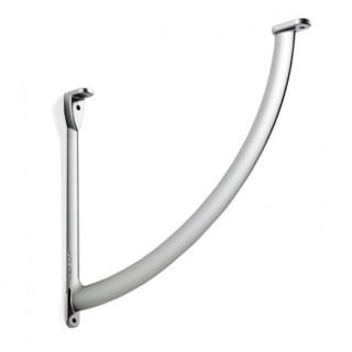 SOPORTE ESTANTE ZAMAK MODELO GIANO ACABADO GRIS, NEGRO 2