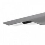 TIRADOR EMBUTIR VECTOR GRIS CEPILLADO TIRADOR EMBUTIR VECTOR GRIS CEPILLADO