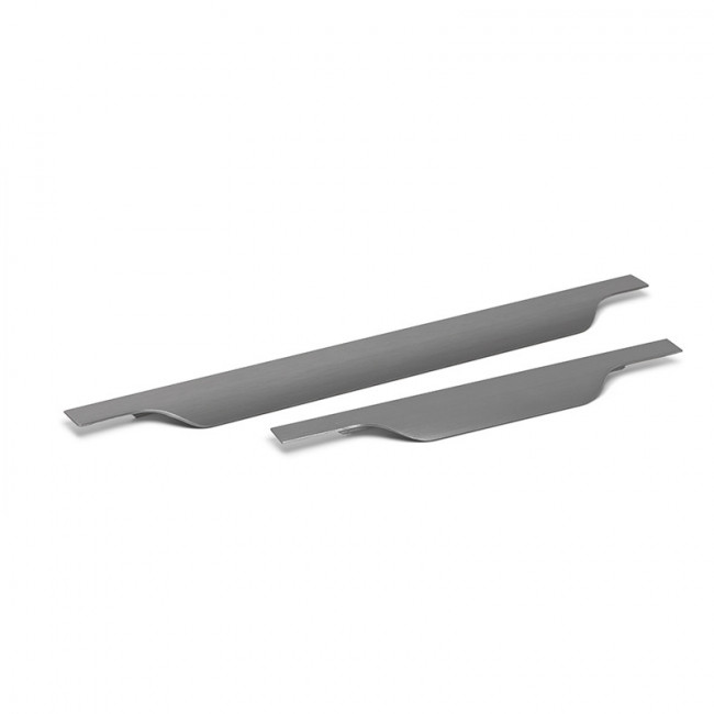 TIRADOR DE EMBUTIR VECTOR 41. ALUMINIO. GRIS CEPILLADO. ESPESOR 19,8MM - VIEFE