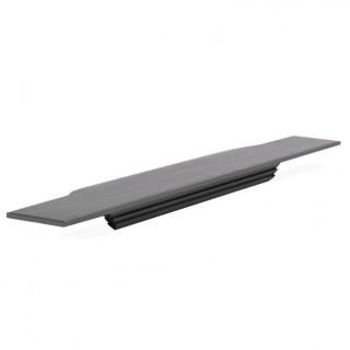 TIRADOR DE EMBUTIR VECTOR 41. ALUMINIO. GRIS CEPILLADO. ESPESOR 19,8MM - VIEFE