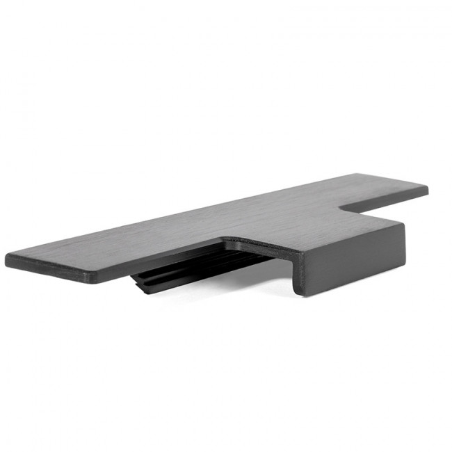 TIRADOR EMBUTIDO LINEAL. ALUMINIO. NEGRO CEPILLADO. LONGITUD 197-1197MM - VIEFE