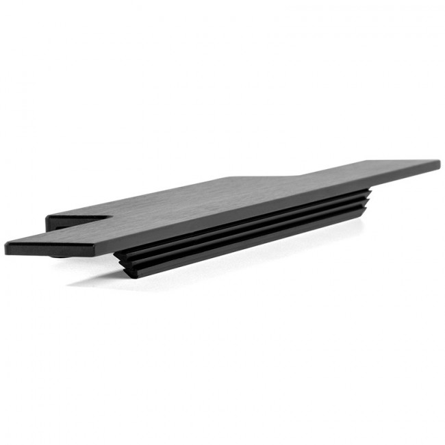 TIRADOR EMBUTIR LINEAR NEGRO CEPILLADO TIRADOR EMBUTIR LINEAR NEGRO CEPILLADO