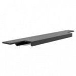 TIRADOR EMBUTIR LINEAR NEGRO CEPILLADO