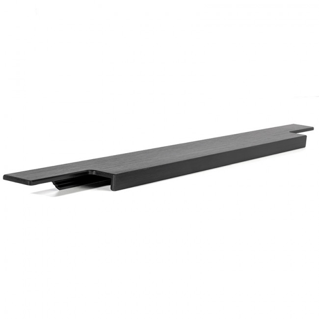 TIRADOR EMBUTIR LINEAR NEGRO CEPILLADO TIRADOR EMBUTIR LINEAR NEGRO CEPILLADO
