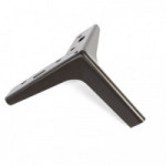 PATA METÁLICA MODELO TEE DISPONIBLE EN NEGRO MATE Y MARRÓN