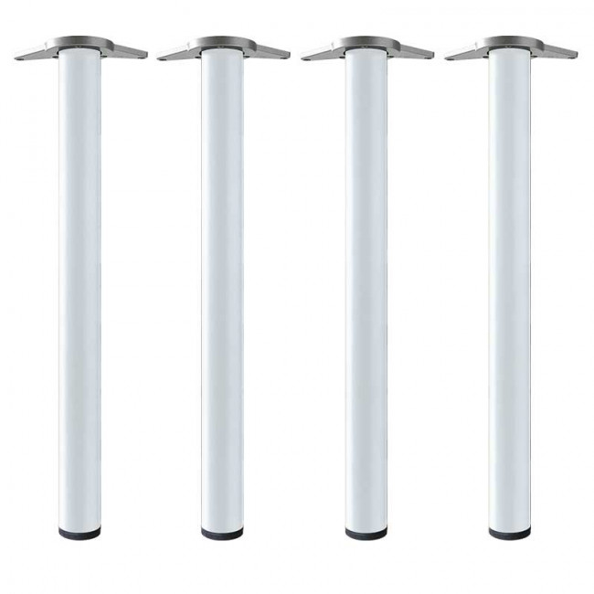 JUEGO DE 4 PATAS DE ACERO PARA MESA....