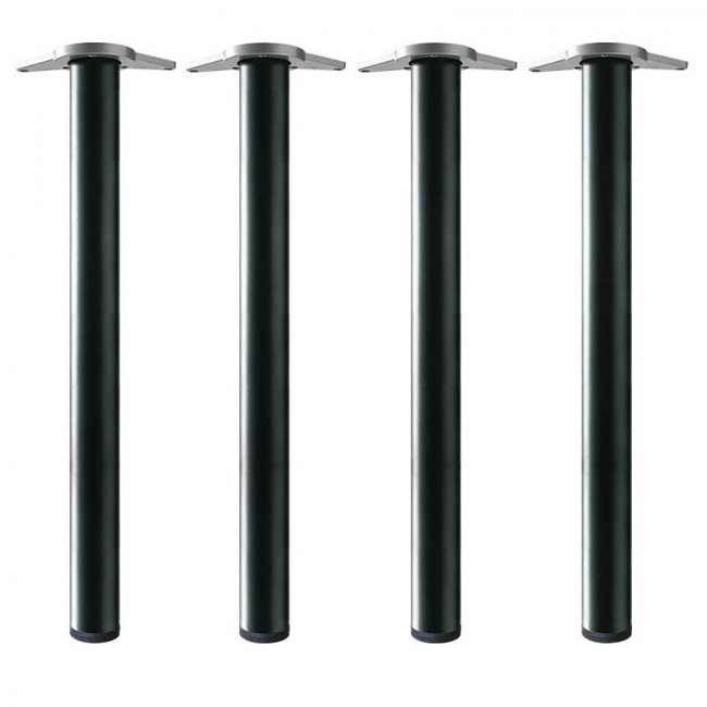 JUEGO DE 4 PATAS DE ACERO PARA MESA....