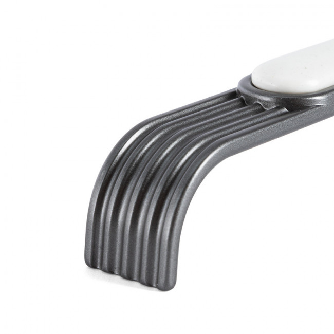 TIRADOR ZAMAK/PORCELANA MODELO TABOR