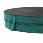 ROLLO 100 METROS DE CINCHA ELÁSTICA VERDE