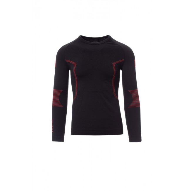 CAMISETA TÉRMICA SIN COSTURAS DE MANGA LARGA THERMO PRO . POLIAMIDA, SIN COSTURAS. TUBULAR ERGONÓMICA. G/M² - PAYPER