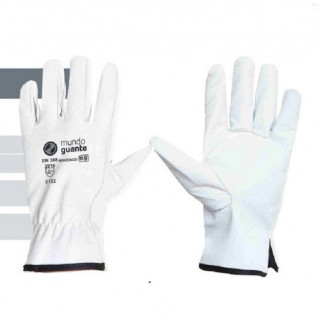 GUANTE CONDUCTOR DE PIEL FLOR OVINO. PIEL FLOR OVINO. PUESTA RÁPIDA. TALLA M. EN BLÍSTER. 2 GUANTES - COBRA GLOVES 2