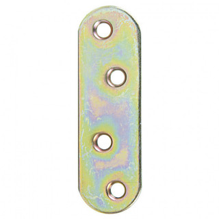 PLACA RECTA BICROMATADA. HIERRO. UNIÓN O REFUERZO ESTRUCTURAL LIGERO - AMIG 2