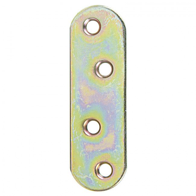 PLACA RECTA BICROMATADA. HIERRO. UNIÓN O REFUERZO ESTRUCTURAL LIGERO - AMIG