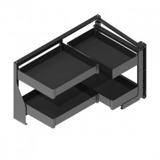 BASTIDOR EXTRAÍBLE NOVA FLAT. . ANTRACITA - MENAGE CONFORT 2