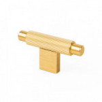 POMO ALUMINIO MODELO ARPA ACABADOS EFECTO INOX, LATON CEPILLADO, NEGRO CEPILLADO