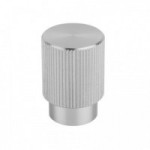 POMO ALUMINIO MODELO ARPA ACABADOS EFECTO INOX, LATON CEPILLADO, NEGRO CEPILLADO