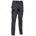 PANTALÓN JEMBER. TEJIDO STRETCH. MULTIBOLSILLO. ANTRACITA/NEGRO. TALLAS 38-58 - COFRA