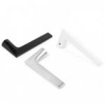 MANILLA SIN ROSETA MODELO LIEVE ø25 ACABADOS CROMO SATINADO, NEGRO MATE, BLANCO MATE