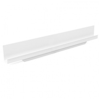 TIRADOR DE ALUMINIO PARA EMBUTIR JEY. BLANCO MATE. LONGITUD 147-3000MM - VIEFE 2
