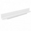 TIRADOR DE ALUMINIO PARA EMBUTIR JEY. BLANCO MATE. LONGITUD 147-3000MM - VIEFE