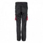 PANTALÓN BICOLOR STRETCH NEGRO-ROJO