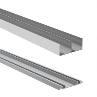 KIT GUÍAS ALUMINIO BONDPLATA MATE, BLANCO MATE, NEGRO MATE, 2M O 3M 2