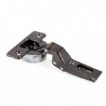 BISAGRA SILENTIA+ 110º ø35 ACABADO TITANIO. CON CIERRE AMORTIGUADO