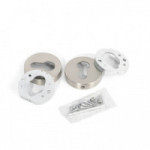 BOCALLAVE YALE REDONDO ø50 NÍQUEL MATE, CROMO SATINADO, NEGRO MATE