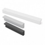 TIRADOR ZAMAK MODELO TIZAM ACABADOS NEGRO MATE, BLANCO MATE, GRIS RAL