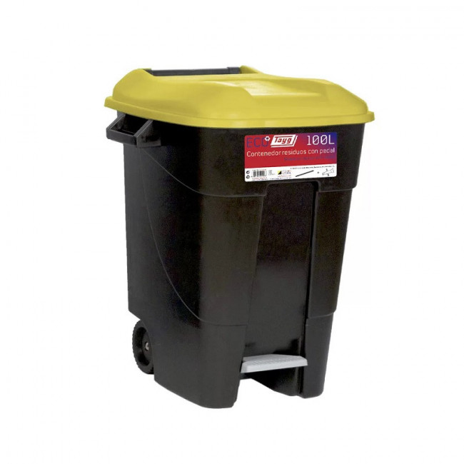 CONTENEDOR DE RESIDUOS CON PEDAL 120...