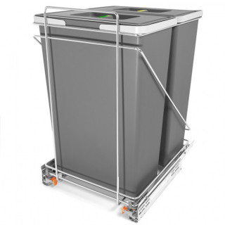 CUBO DE BASURA MODELO ECOFIL ACABADO ANTRACITA 2