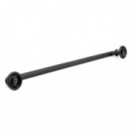 TIRADOR ZAMAK MODELO CLOVIS ACABADO ORO SATINADO Y NEGRO HIERRO