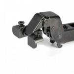 BISAGRA PUMA CLIP CAM  APERTURA 105º PARA PUERTAS DE PERFIL ALUMINIO ACABADO GRAFITO CIERRE AMORTIGUADO