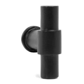 TIRADOR ZMK "T" 50mm ACABADOS NEGRO MATE, LATÓN Y NÍQUEL 2