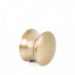 POMO ZAMAK MODELO PRESCOTT ACABADO ORO SATINADO Y NEGRO MATE