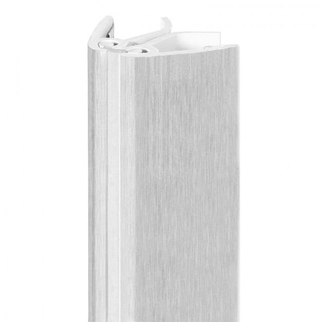 ANGULO FLEXIBLE PARA ZÓCALO ZESIO H80 H100 H144 H164 ACABADOS DISPONIBLES PLATA, NEGRO Y BLANCO