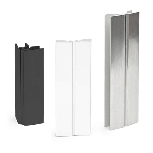 ANGULO FLEXIBLE PARA ZÓCALO ZESIO H80 H100 H144 H164 ACABADOS DISPONIBLES PLATA, NEGRO Y BLANCO ANGULO FLEXIBLE PARA ZÓCALO ZESIO H80 H100 H144 H164 ACABADOS DISPONIBLES PLATA, NEGRO Y BLANCO