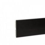 ZÓCALO PVC/ALUMINIO-PAPEL MELAMINA MODELO ZESIO 3,95M ACABADO PLATA MATE, BLANCO MATE Y NEGRO MATE