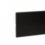 ZÓCALO PVC/ALUMINIO-PAPEL MELAMINA MODELO ZESIO 3,95M ACABADO PLATA MATE, BLANCO MATE Y NEGRO MATE