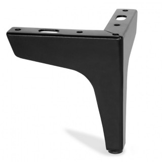 PATA METÁLICA MODELO DYRA H100-H120 ACABADO NEGRO Y BLANCO MATE 2